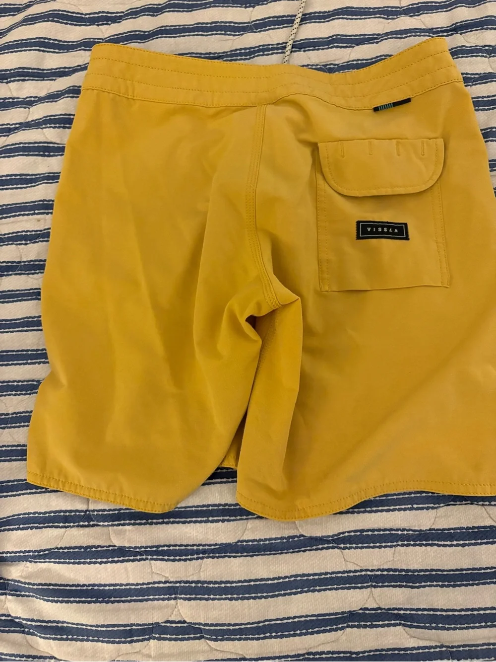 7 Mixed Boy’s Swim Trunks - Blue, Black, Yellow, Gray